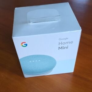 Google Home Mini in Aqua